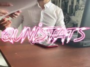 The secretary girl let the boss cum on her face after quality sex. 1/16