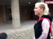 BUMSBUS - Big Ass Blonde Mia Gun Gets Invited To Hardcore Car Sex - LETSDOEIT 1/16