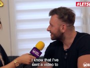 BUMSBESUCH - Ebony Pornstar Josy Black Surprises Amateur Guy With Hard Sex - LETSDOEIT 1/16