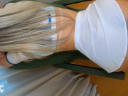 Slut Cheerleader Was Fucked and Creampied by Soccer Player - Mysterious Kathy 4K 4/16