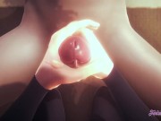 Naruto Hentai - Sarada handjob with POV (Uncensored) 15/16