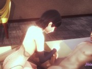 Naruto Hentai - Sarada handjob with POV (Uncensored) 4/16