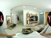 Vrlatina - Big Booty Latin MILF Hot Sex VR 2/16