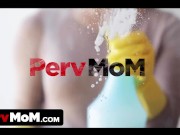 Hot Stepmom Made Her Stepson Shave Her Pussy - PervMom 1/16