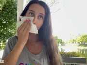 Cum on my face, milk and donuts! 12/16