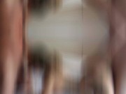 Curvy ebony squirts on BWC 1/16