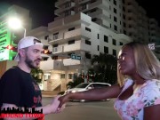 Curvy ebony squirts on BWC 3/16