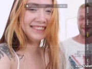 She Is Nerdy - Vasilisa Lisa - Nerdy Asian redhead fucks good 1/16