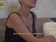 Submissive Blondie Hammered In Threesome 2/16