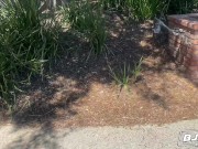 BJRAW Big titty blonde bombshell Linzee Ryder loves having her throat fucked 3/16