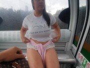 They catch me fucking in the cable car of Medellin Colombia kathalina7777 exhibitionist forever 10/16