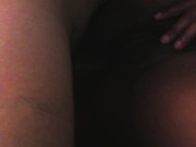 This dog's milk fills my ass and runs out dripping 1/16