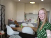 Cute Babe Fists a Hot Brunette 7/16