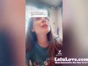 My catfish frustrations, Virtual Fucking JOI, Behind the Scenes adventures & more - Lelu Love 11/16