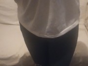 Strip for my boss ends up in shaking orgasm. 手淫 4/16