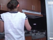 OPERACIONLIMPIEZA - Curvy Latina Maid Valeria Cardozo Seduced And Fucked By Landlord - MAMACITAZ 1/16