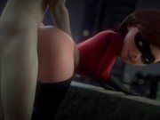 Helen Parr huge ass doggystyle anal sex - Incredibles (FpsBlyck) 1/16