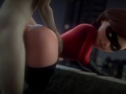 Helen Parr huge ass doggystyle anal sex - Incredibles (FpsBlyck) 2/16