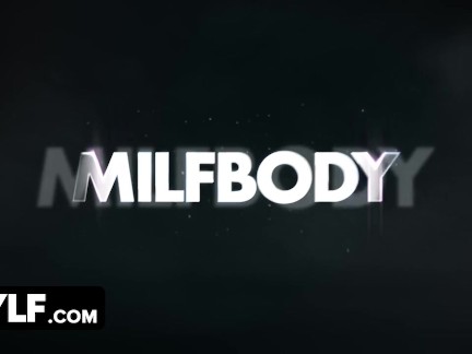 MilfBody - Perfect Assed Milf In Tight Jumpsuit Jiggles And Bounce Her Oiled Up Ass On Lucky Stud