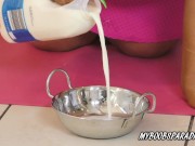 BBW Huge natural Tits Jam Food Fetish 4/16