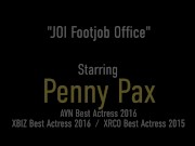 Fap With My Feet! Glasses Ginger Penny Pax Gives You JOI! 1/16