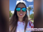 Watch me peg YOUR asshole & fuck YOUR face bicurious fun and other behind the porn scenes adventures & fun - Lelu Love 4/16