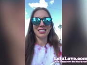 Watch me peg YOUR asshole & fuck YOUR face bicurious fun and other behind the porn scenes adventures & fun - Lelu Love 6/16