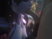 Overwatch Widowmaker blowjob - (Fpsblyck) 16/16