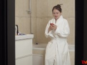 18videoz - Kira Stone - She doesn't make you wait for too long getting bent over a table and taking cock from behind 2/16