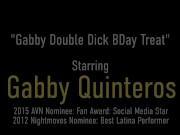 Horny Latina Talent Gabby Quinteros Sucks And Fucks 2 Big Dicks At Once! 1/16