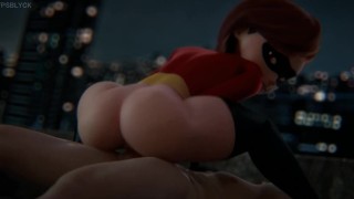 Helen Parr Big Ass Porn - Helen Parr cowgirl big ass - Incredibles (FpsBlyck) - RedTube