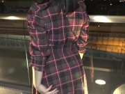 ゆなちゃん①高速道路から丸見えのバルコニーでGカップの裸をお披露目 4/16