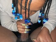 Too pretty not to drink his thick cum 1/16