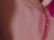 HARD INTENSE SQUIRTING From Double Penetrating Dildo & Pussy Sucker 4/16