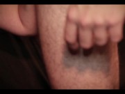 Horny gothic girl banged by two old big cocks! 5/16