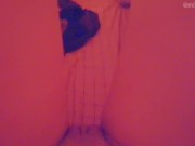 Pov : It's cold and a girl masturbates to be warm satisfyer under the sheets cute teen orgasm 15/16