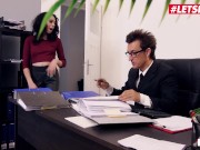 BUMSBUERO - Secretary Khadisha Latina Fucks Her Boss To Keep Him Happy - LETSDOEIT 2/16