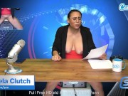 Latina Milf With Big Boobs rides sybian live on air 7/16