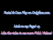 Beautiful Petite Brunette Teen Gets on her Knees and Delivers Sloppy Deepthroat Blowjob with Massive 16/16