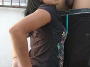 Morrita Mexicana Cogida Mientras Tiende La Ropa 12/16