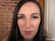 GFE Close-Up Facial JOI - Clara Dee 10/16