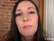 GFE Close-Up Facial JOI - Clara Dee 14/16