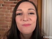 GFE Close-Up Facial JOI - Clara Dee 15/16