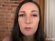 GFE Close-Up Facial JOI - Clara Dee 3/16