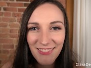 GFE Close-Up Facial JOI - Clara Dee 9/16