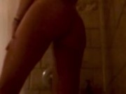 Getting wet in the shower 