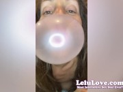 Why THIS RV site was my favorite yet, behind the scenes of my random squirting, chewing gum & blowing bubbles JOI - Lelu Love 7/16