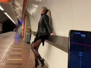 Public flashing and lush controlled by my girlfriend - MIMI CICA 10/16