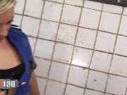 Two skinny blonde babes in hot lesbian scene 4/16