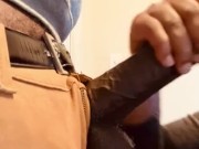 Throat baby gobbling hood dick while guest are downstairs {[Thanksgiving Special]} (side view) 11/16